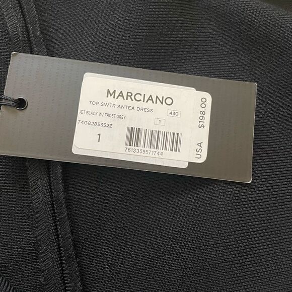 NWT Marciano Women’s Antea Dress Black Size 1 - Picture 9 of 11